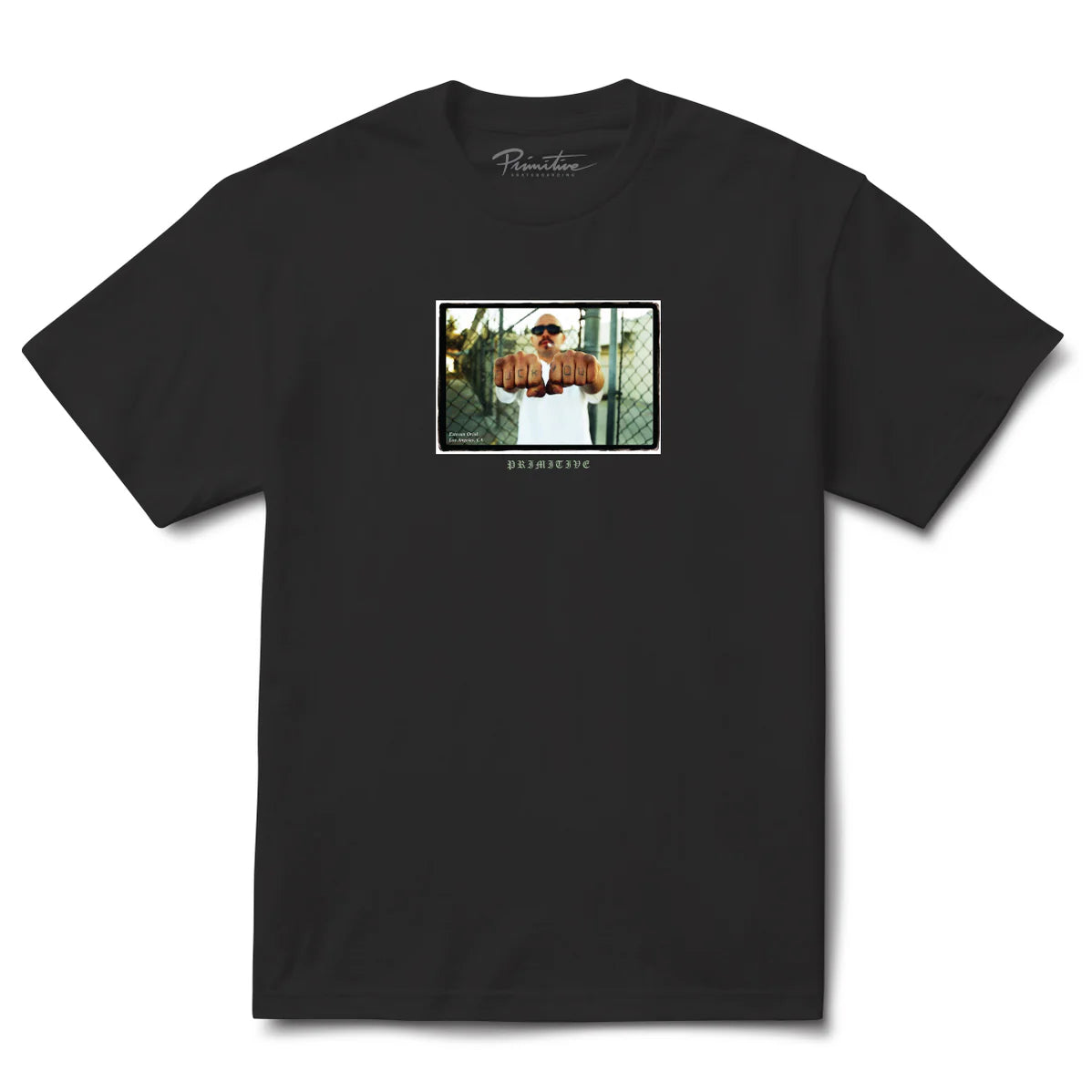 Primitive Knuckles Black Heavyweight S/s Shirt