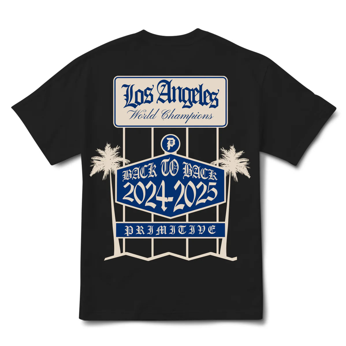 Primitive Score Heavyweight Black S/s Shirt