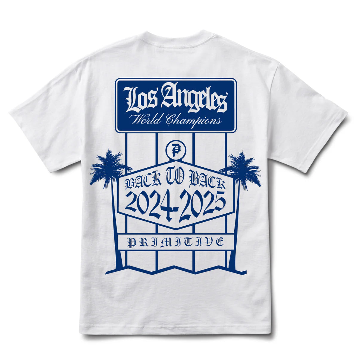 Primitive Score Heavyweight White S/s Shirt