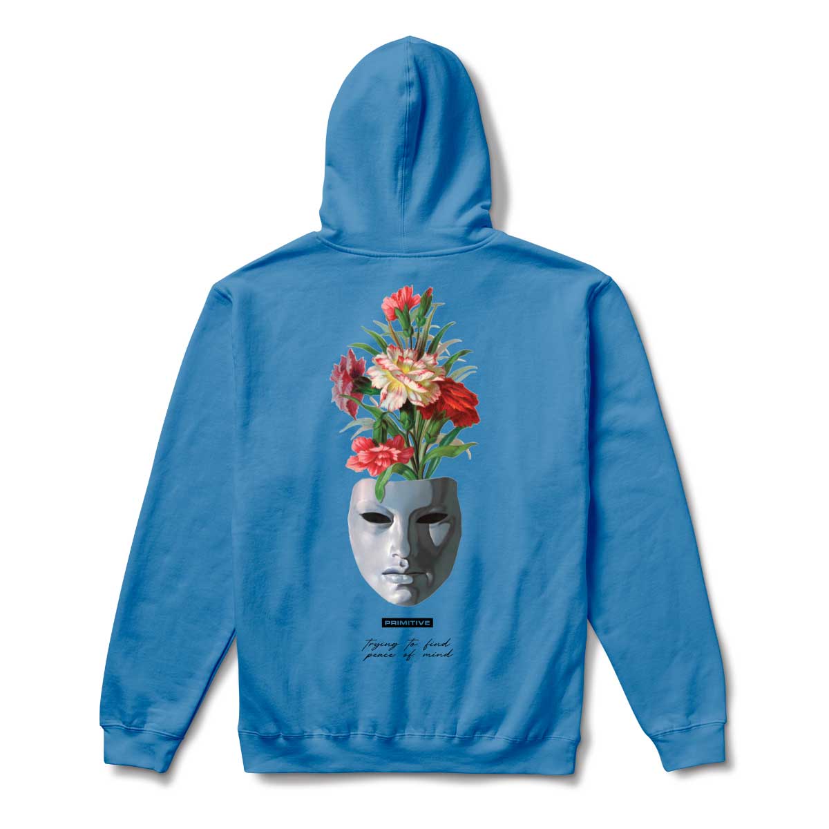 Primitive Obscura Columbia Blue Hooded Sweatshirt