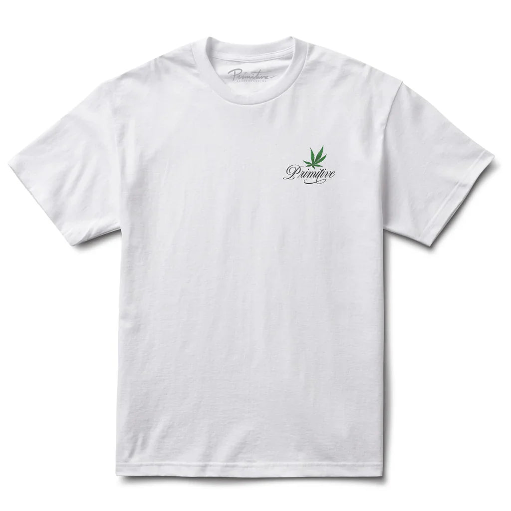 Primitive Roller White Heavyweight S/s Shirt