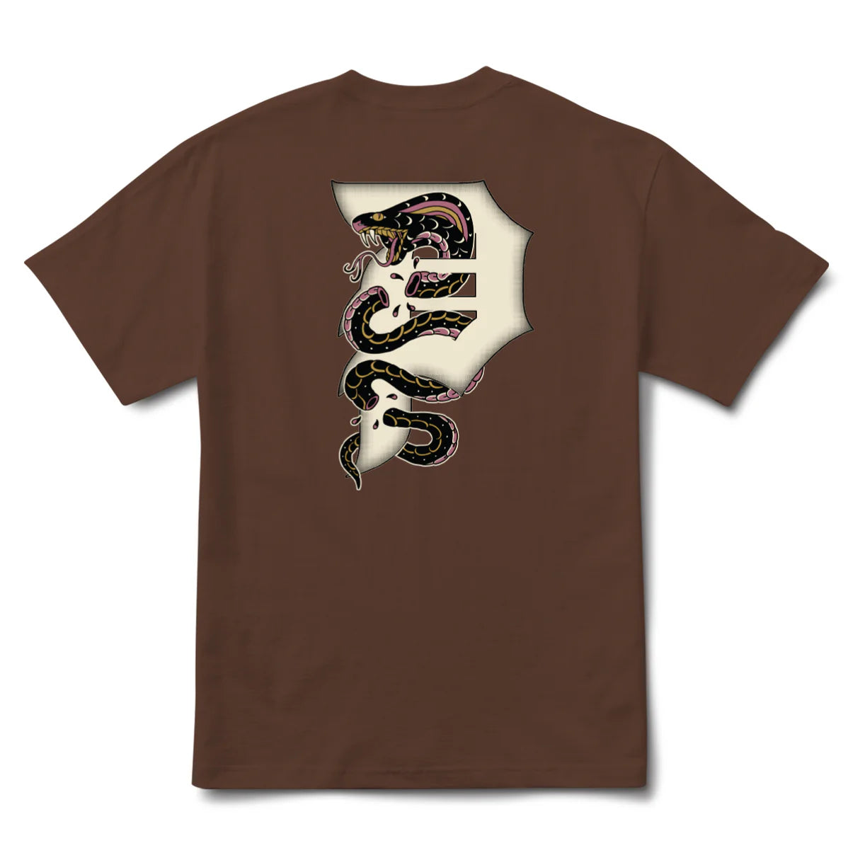 Primitive Danger Brown Heavyweight S/s Shirt