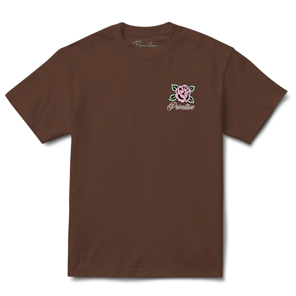 Primitive Danger Brown Heavyweight S/s Shirt