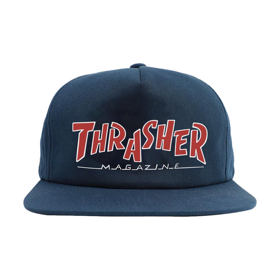 Thrasher Parra Mag Navy Snapback