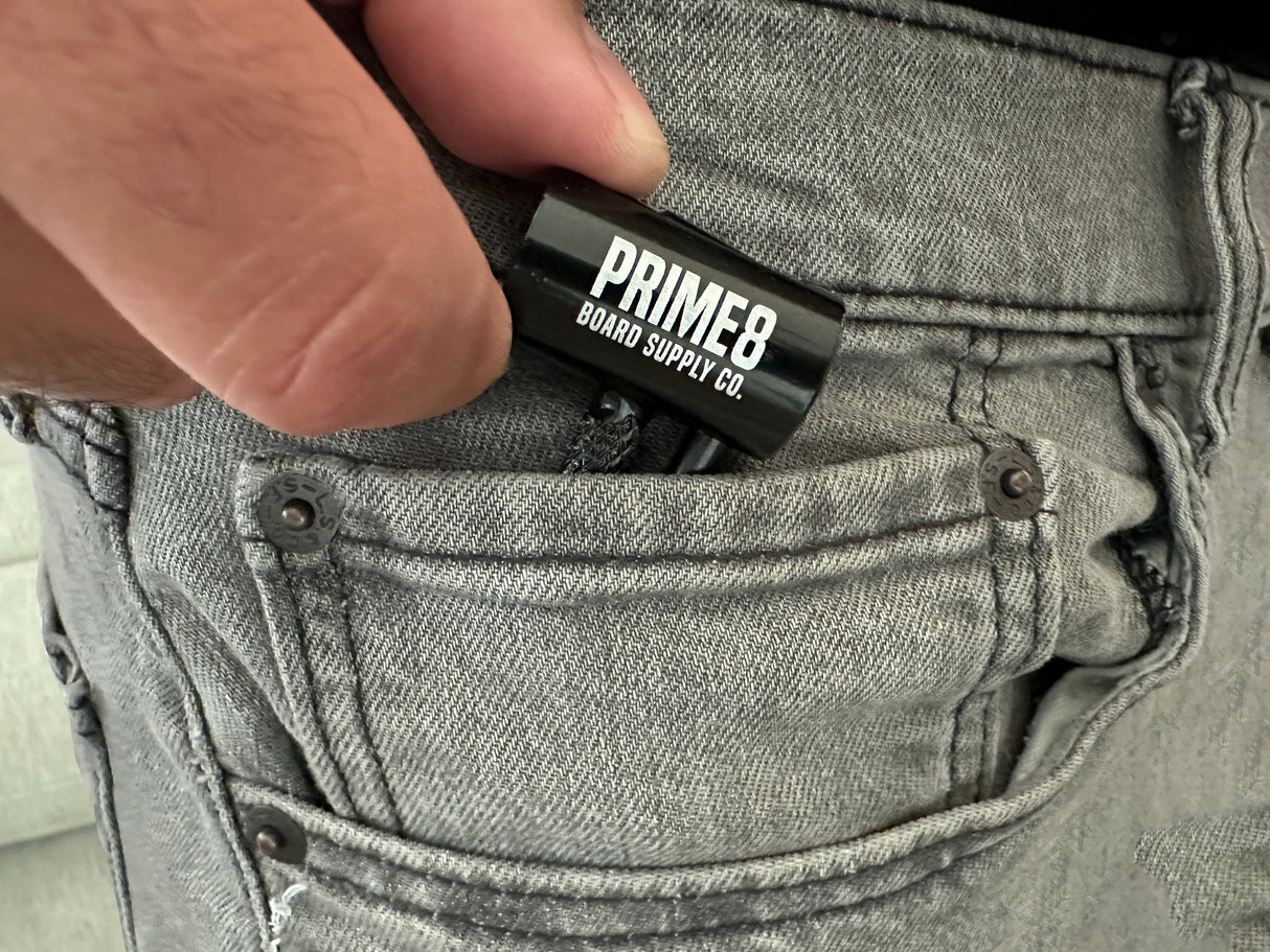 Prime8 Coin Pocket Black Skateboard Tool