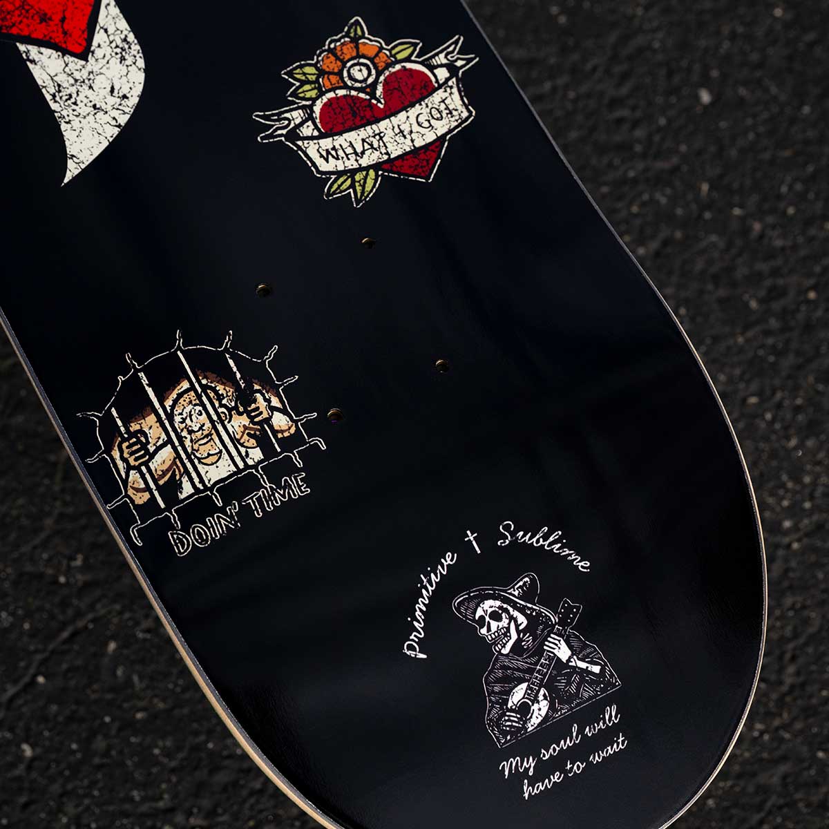 Primitive x Sublime Freedom 8.125" Skateboard Deck