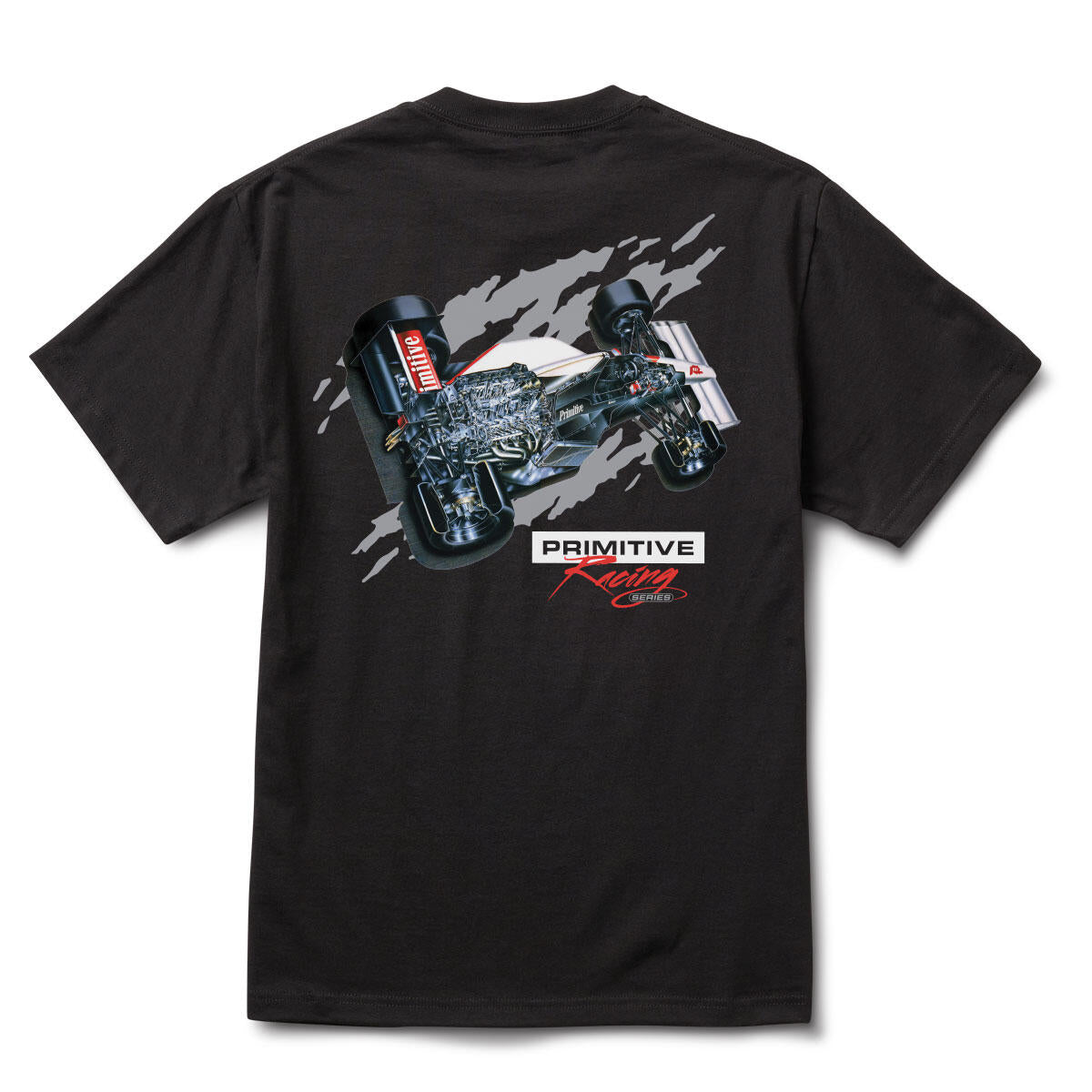 Primitive Podium Racing Black S/s Shirt