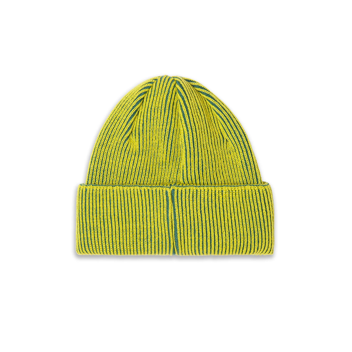 Polar Lines Merino Chartreuse/Army Green Beanie