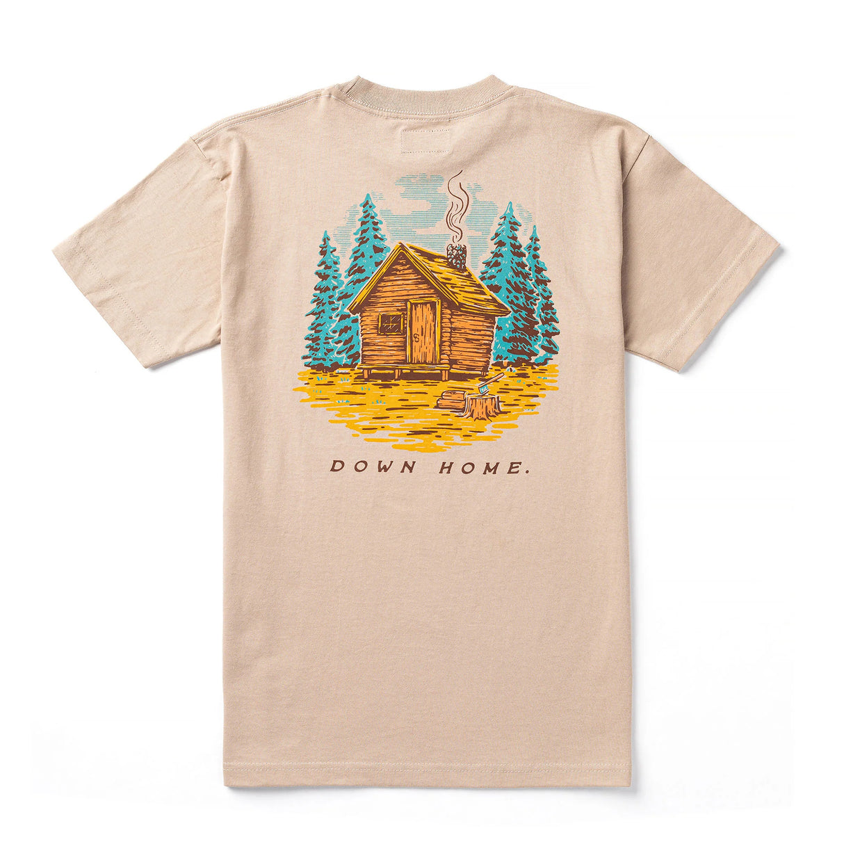 Seager Down Home Cream S/s Shirt