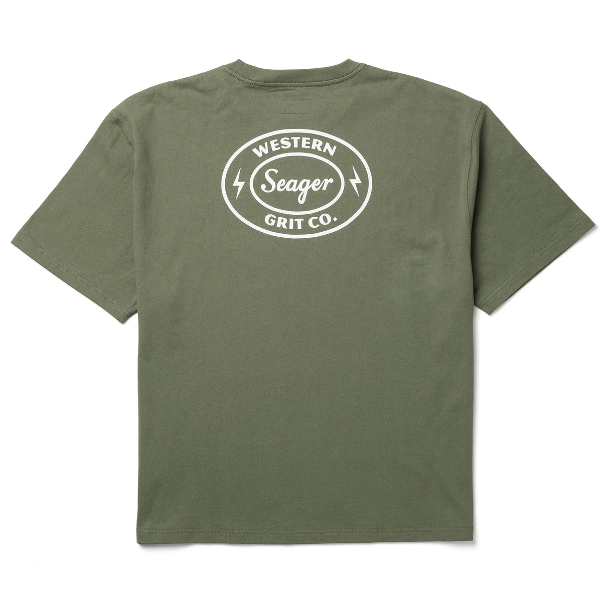Seager Ford Burl Military Green S/s Shirt