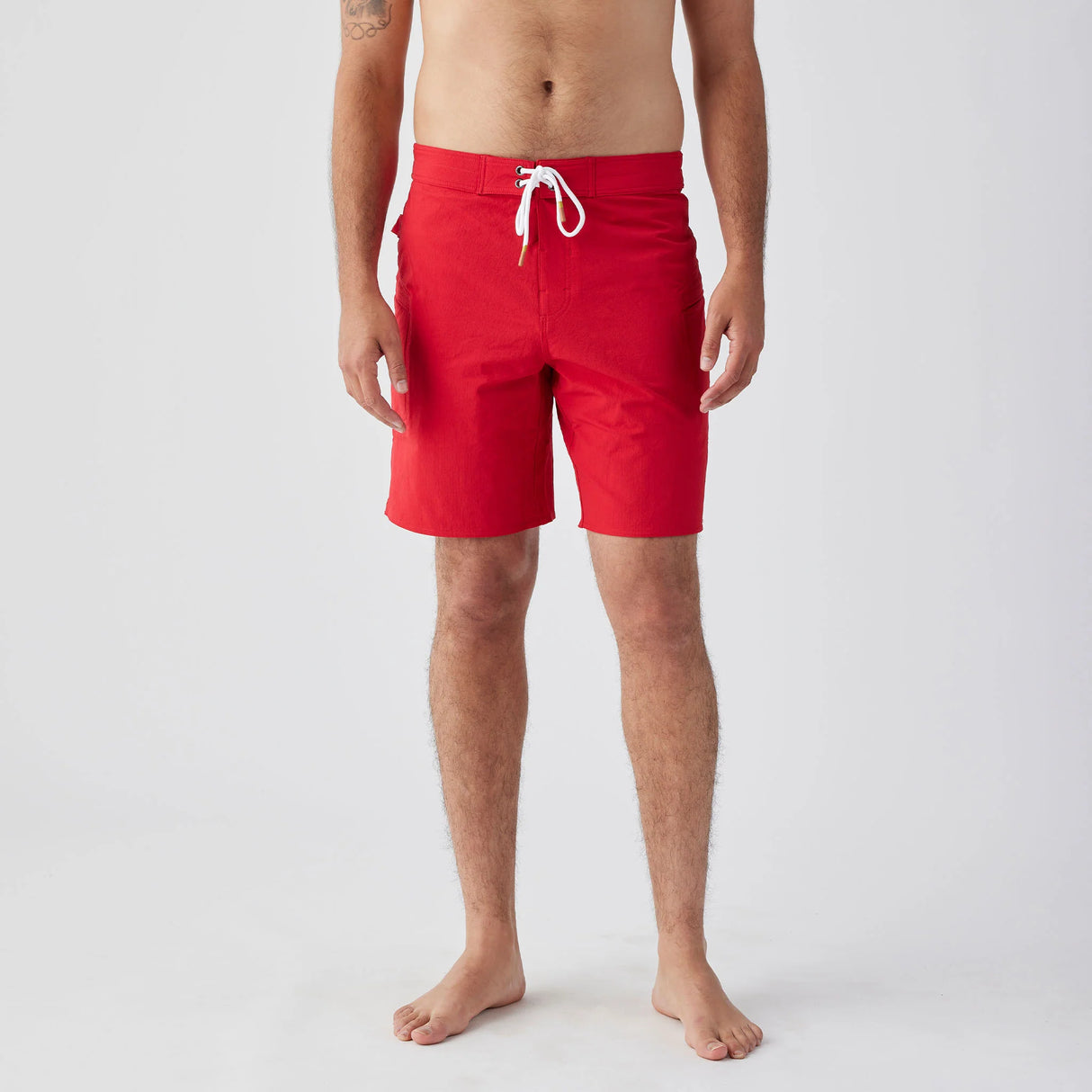 Seager Skipjack Red Trunks