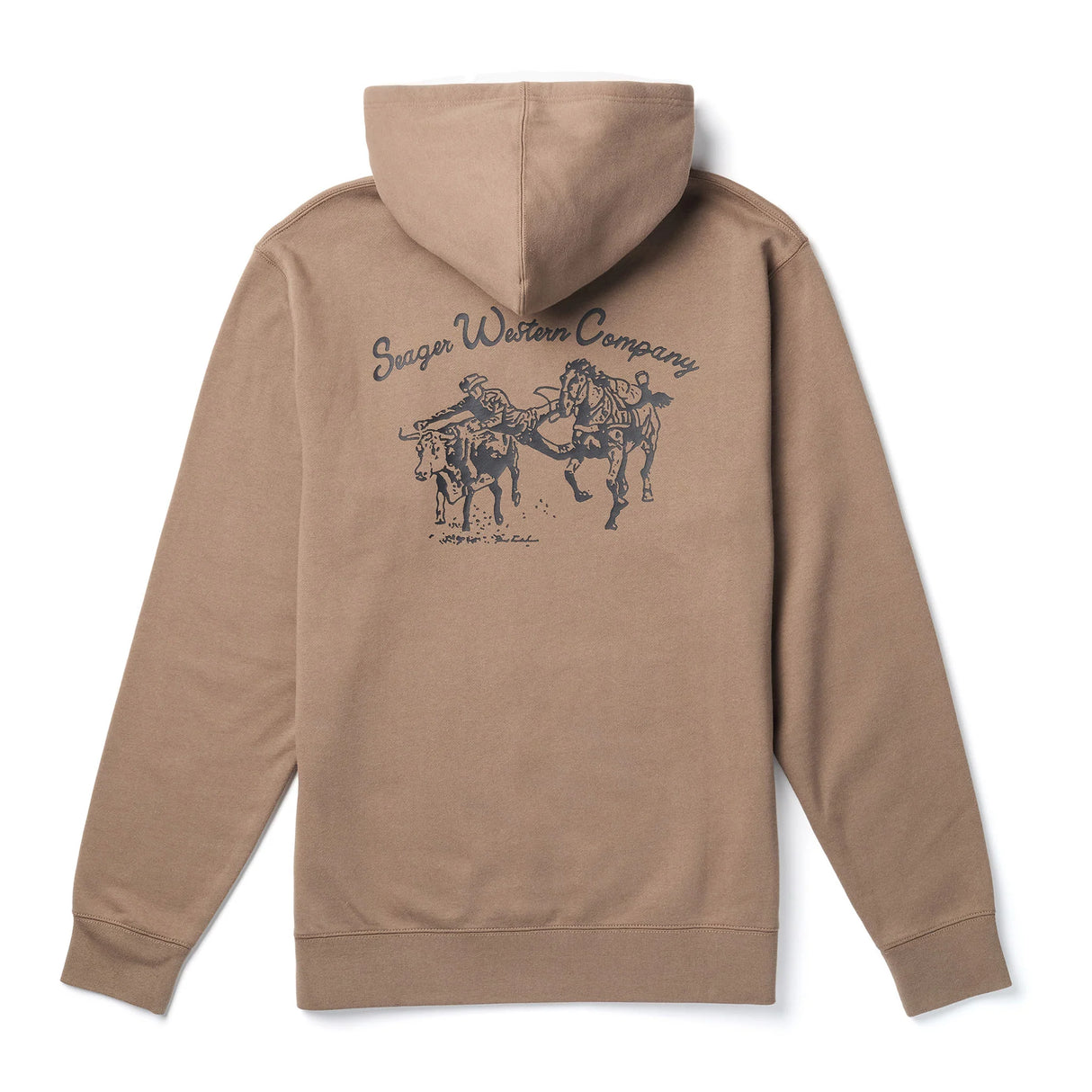 Seager Los Rios Hoodie Walnut Hooded Sweatshirt