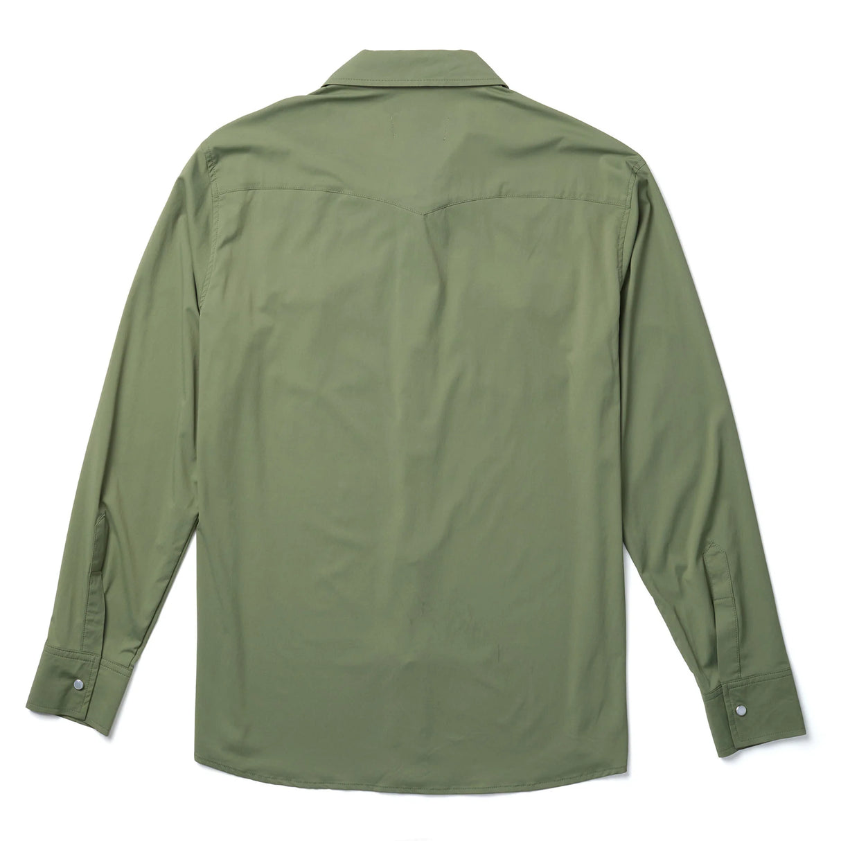 Seager El Ranchero Military Green Button Up L/s Shirt