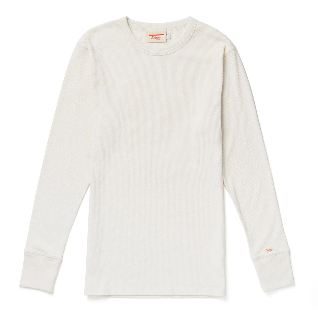 Seager Dozer Base Layer Thermal White L/s Shirt