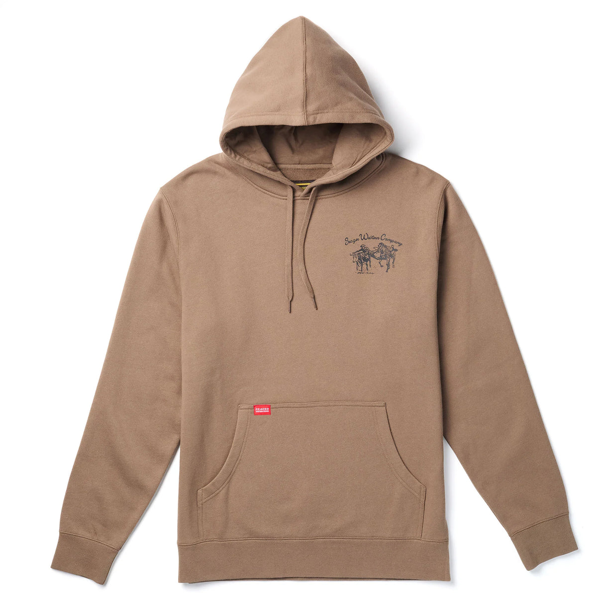 Seager Los Rios Hoodie Walnut Hooded Sweatshirt