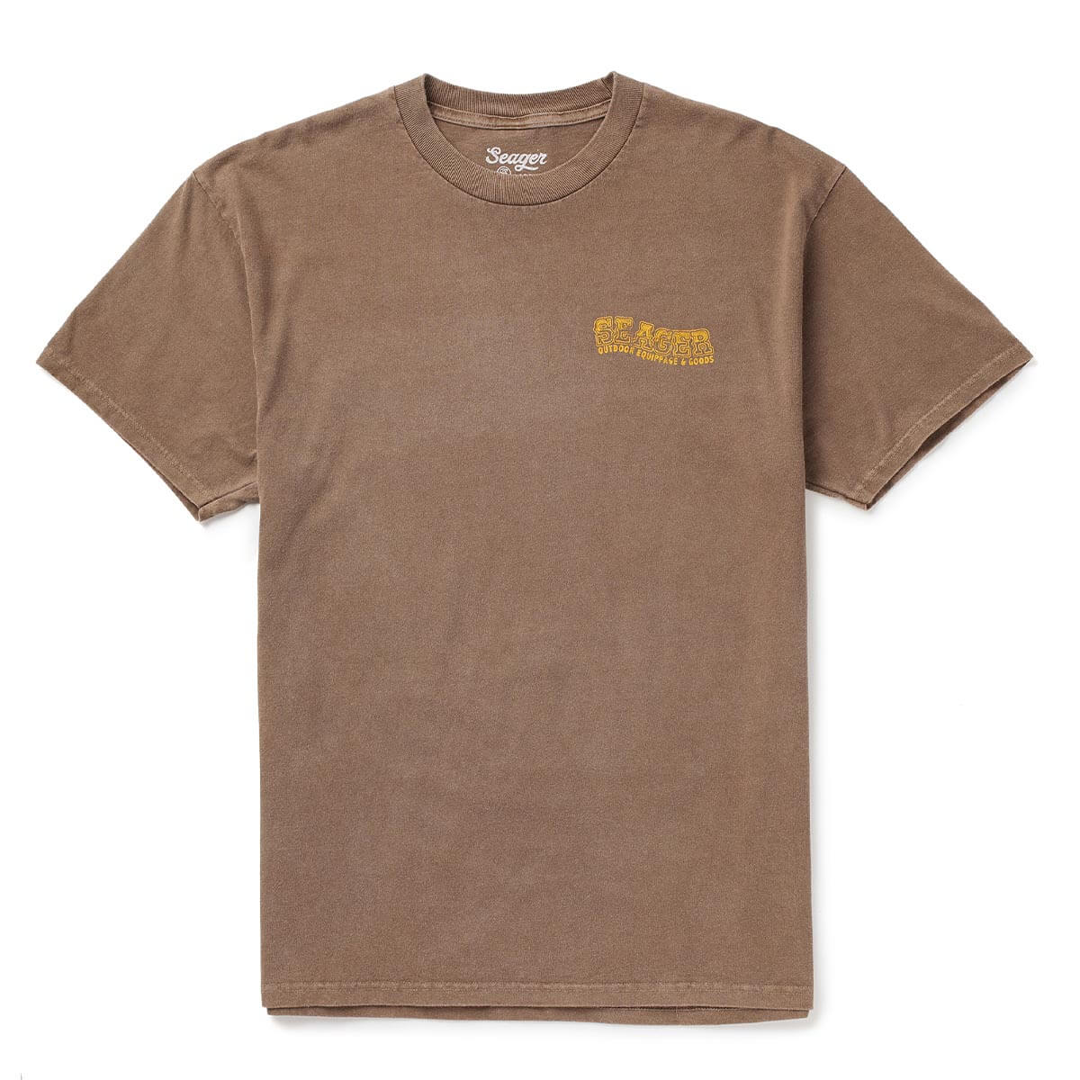 Seager Premium Reserve Pigment Brown S/s Shirt