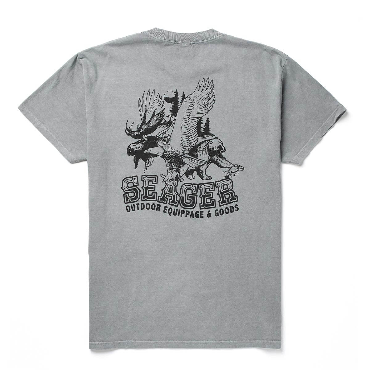 Seager Premium Reserve Pigment Grey S/s Shirt