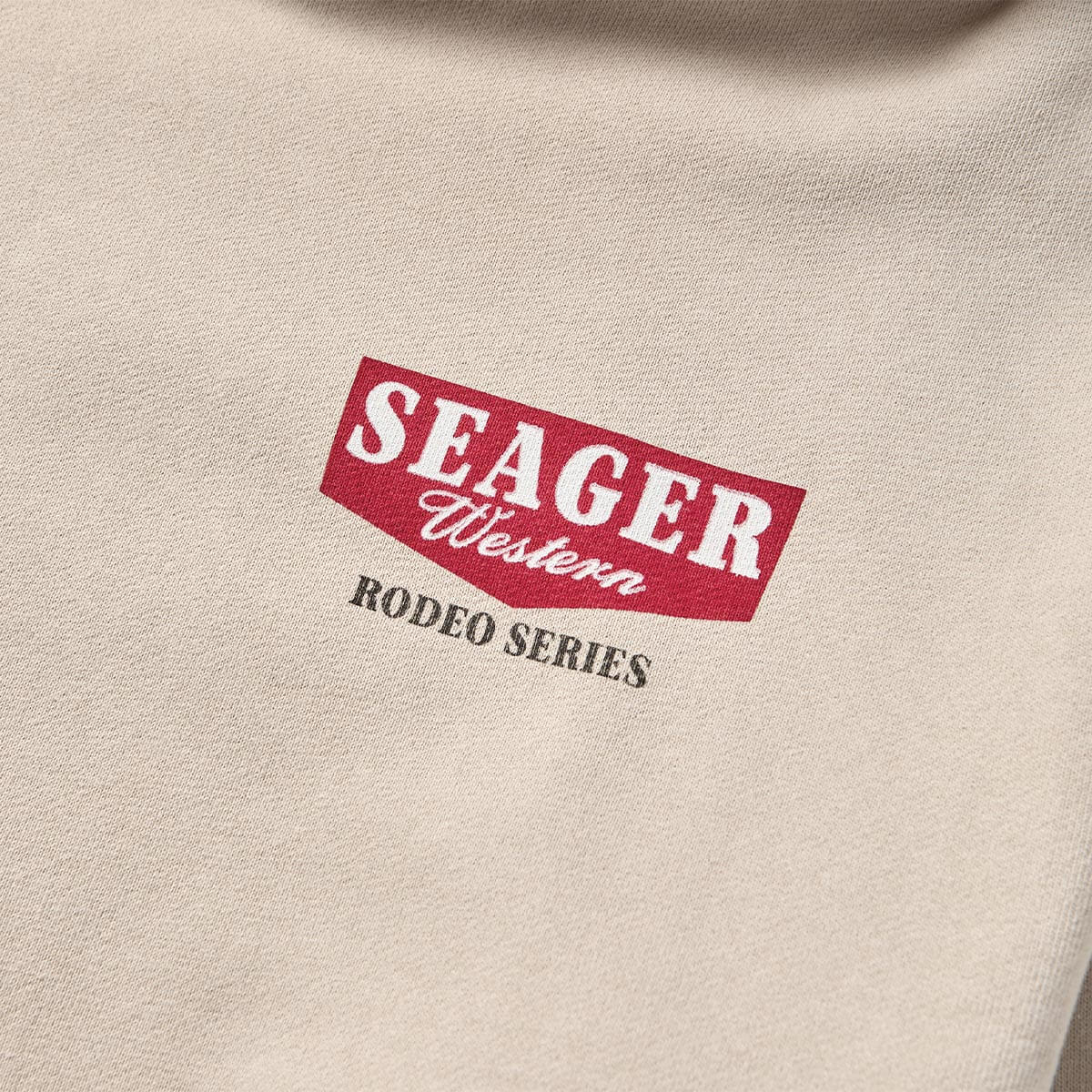 Seager Rodeo Series Ivory Hooded Sweatshirt