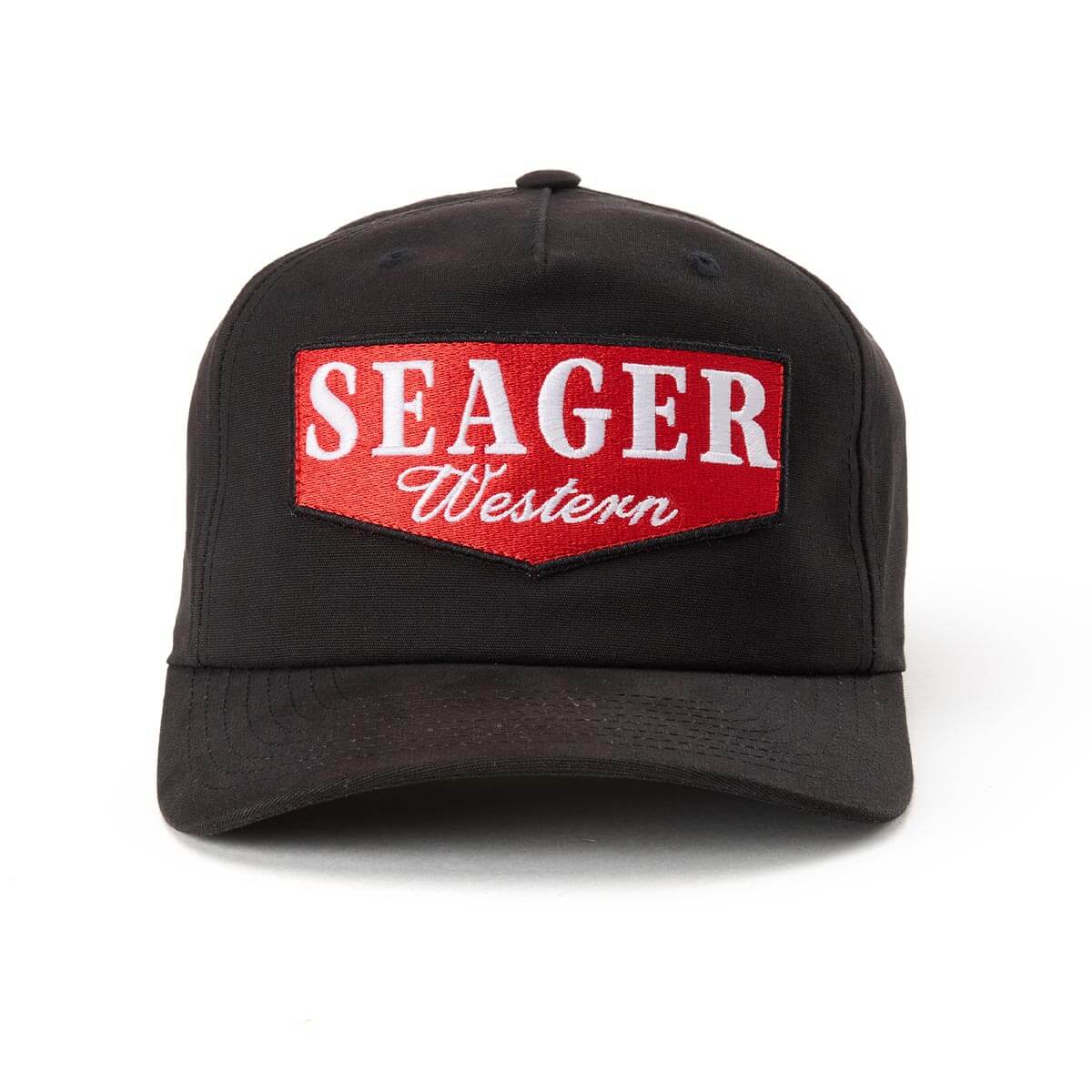 Seager Rodeo Series Black Snapback Hat