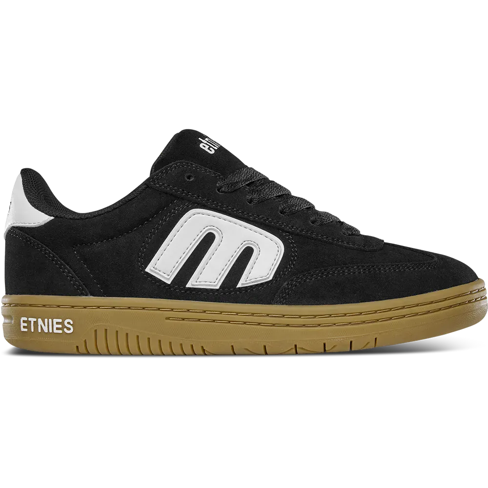 Etnies LoCut Black Gum White Shoes