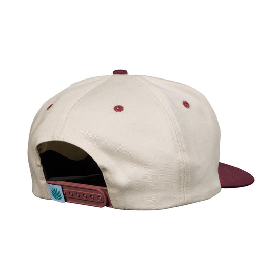 Sendero Yippee Ki Yay White 5-Panel Structured Snapback Hat