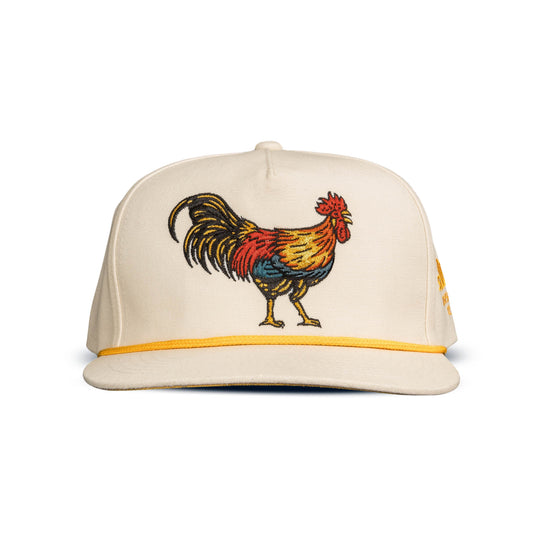 Sendero Yardbird White 5-Panel Structured Snapback Hat