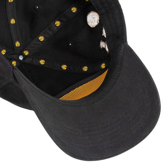Sendero Solitario Black 5-Panel Trucker Snapback Hat