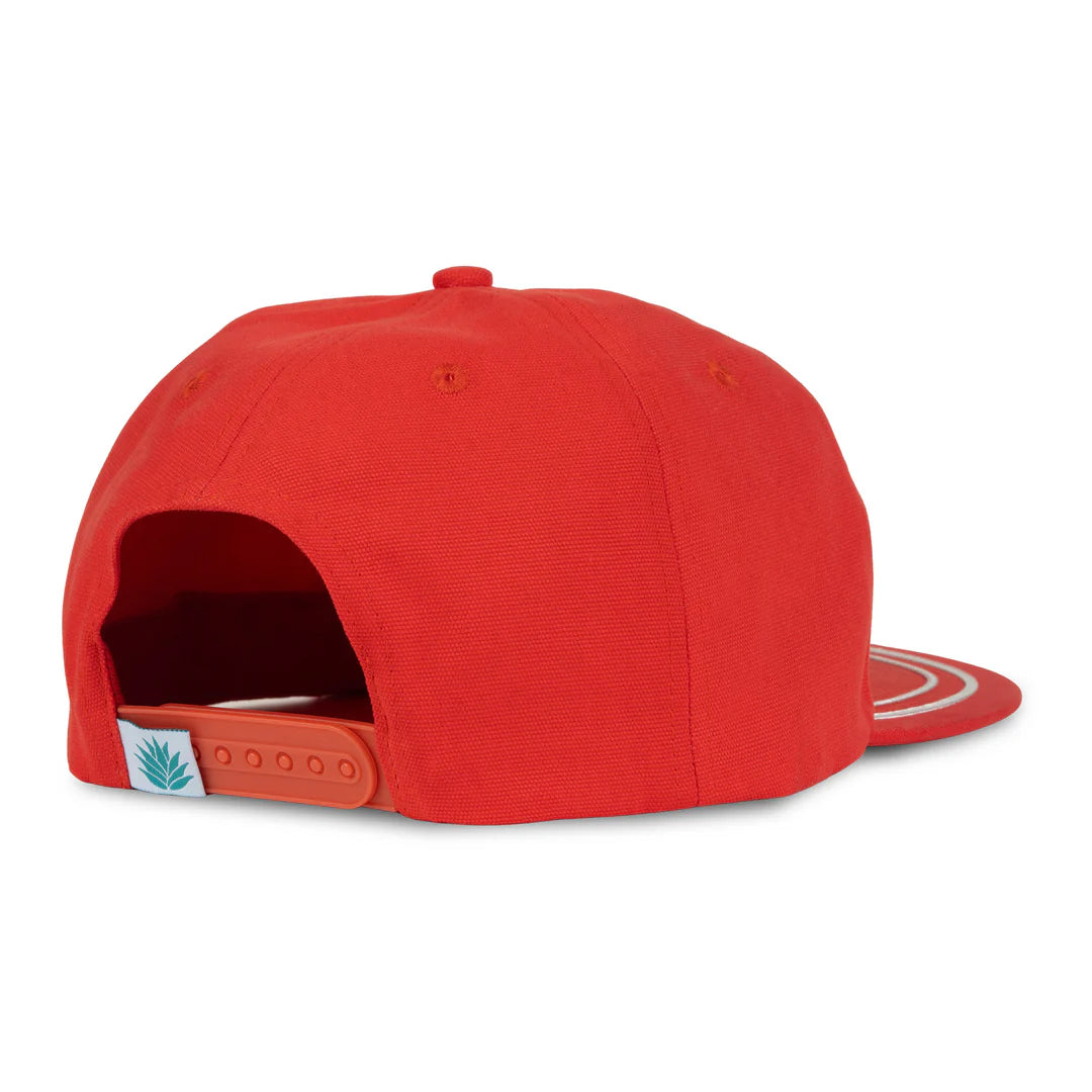 Sendero Speedway The Cowboy 500 Red Snapback Hat