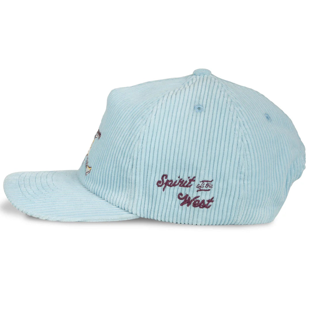 Sendero Play A Song Blue Corduroy Snapback Hat