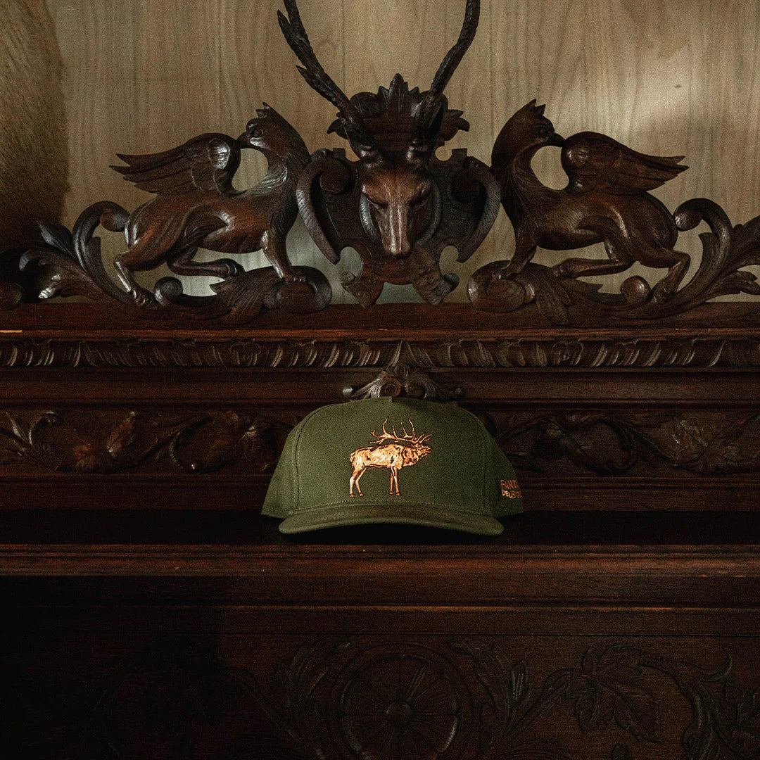 Sendero Elk Green Snapback Hat