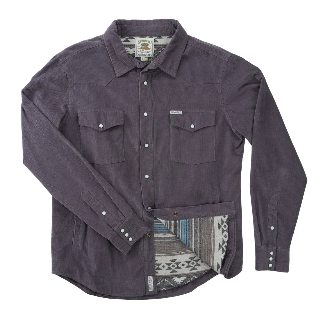 Sendero Desperado Dusty Plum Shacket