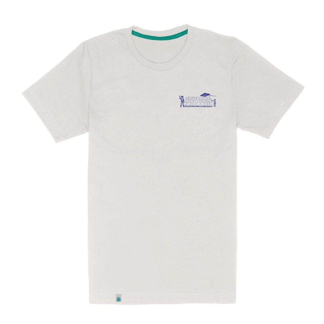 Sendero Cowboy Lift Off Vintage White/Navy S/s Shirt