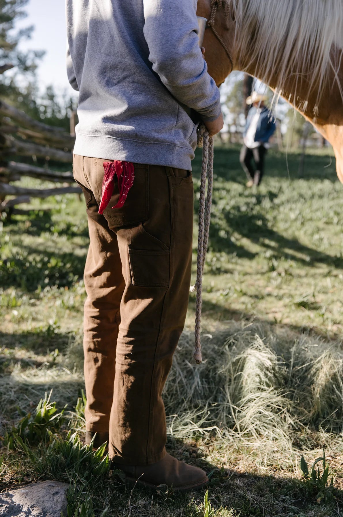 Seager Bison Canvas Tobacco Regular Fit Pants