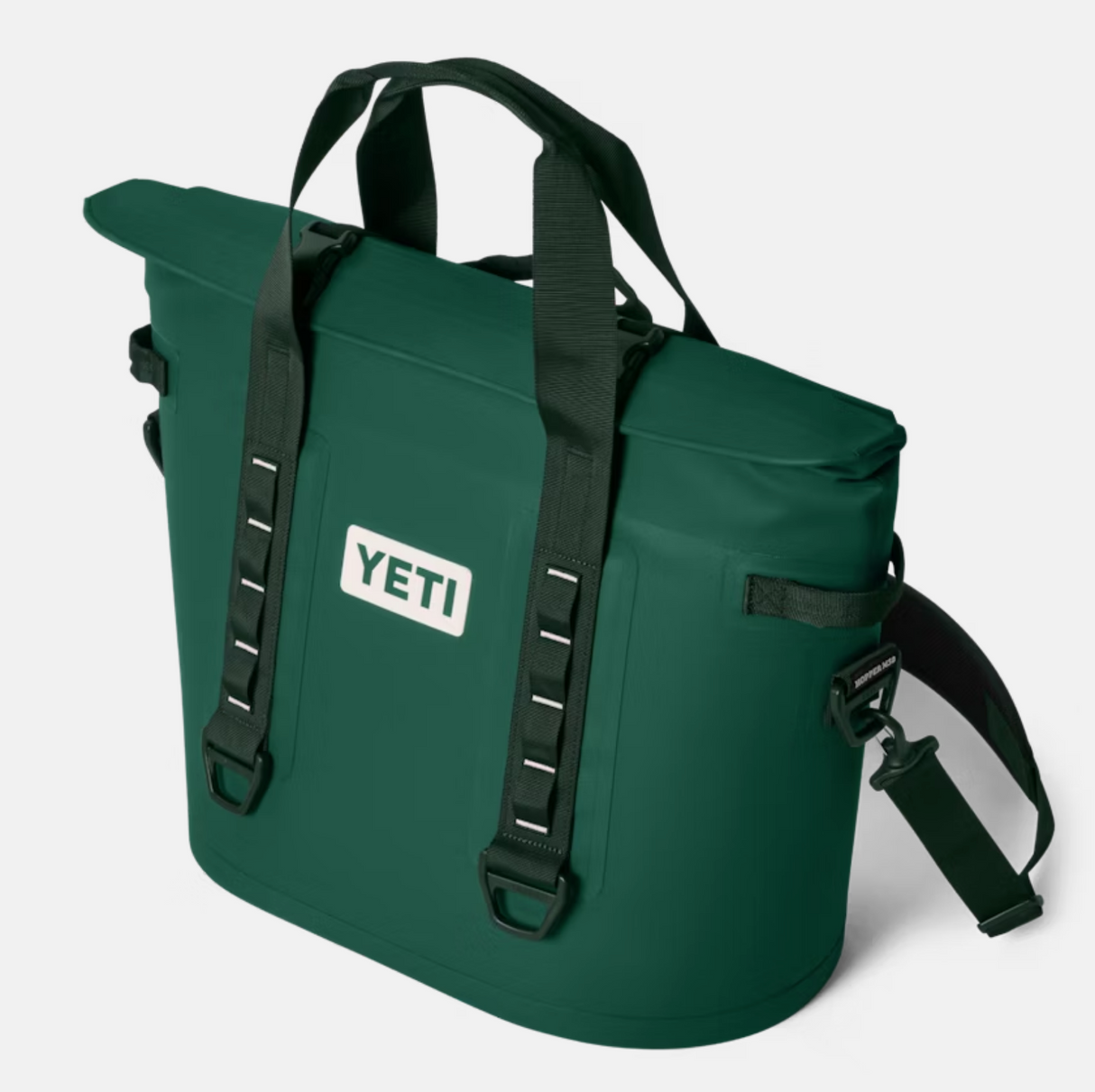 Yeti Hopper M30 2.0 Tote Black Forest Green Soft Cooler