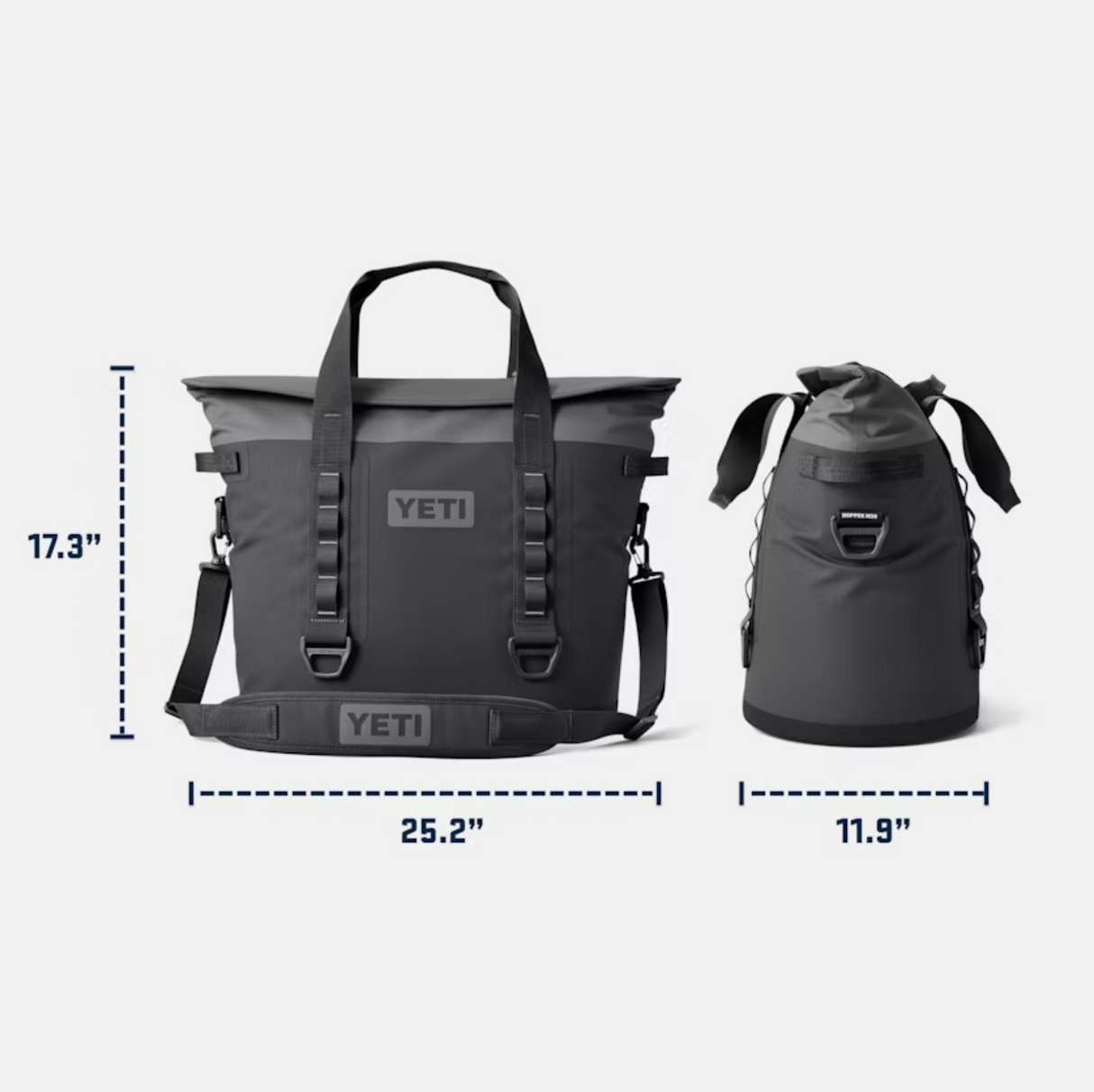 Yeti Hopper M30 2.0 Tote Black Forest Green Soft Cooler