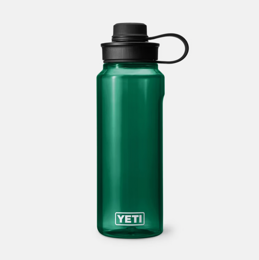 Yeti Yonder 1L Tether Bottle Black Forest Green Water Bottle
