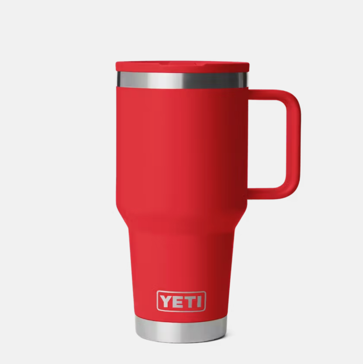Yeti Rambler 30 oz Straw Travel Mug Rescue Red