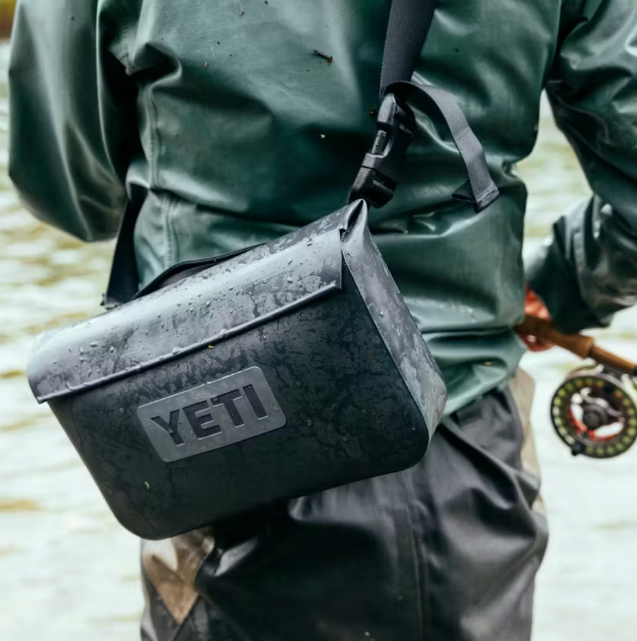 Yeti Sidekick Dry 3L Fog Gray/Blue Waterproof Gear Case