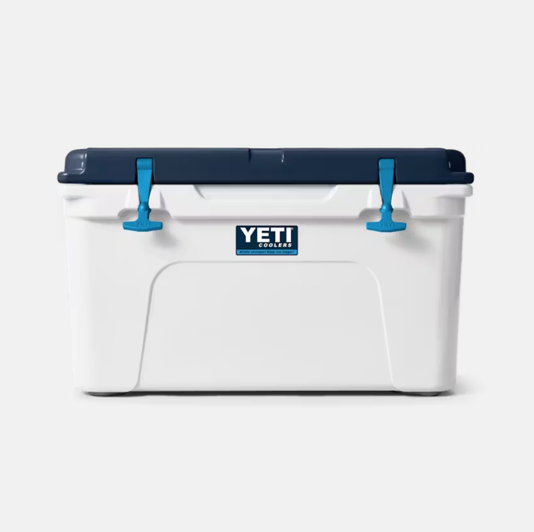 Yeti Tundra 45 White/Blue Cooler