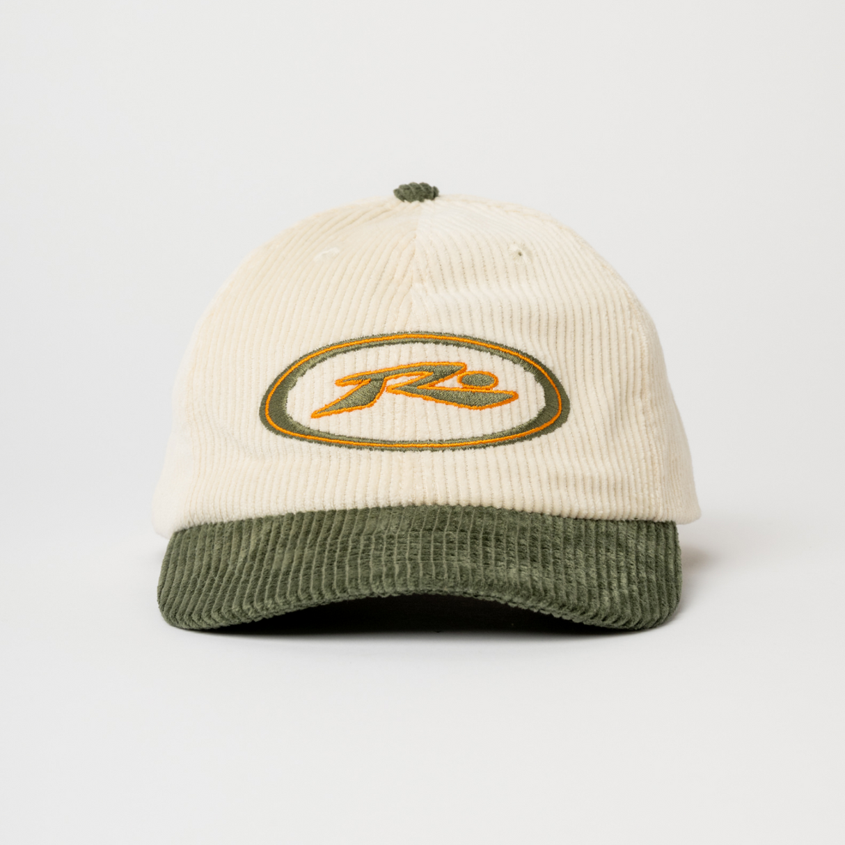 Rusty Orbit Cord 6 Panel Shadow Army Cap