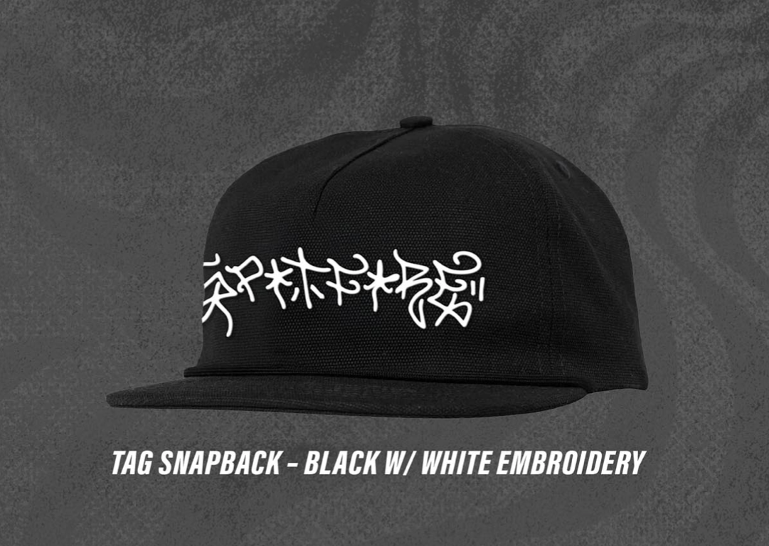 Spitfire Wheels Savie II Black/White Snapback Hat