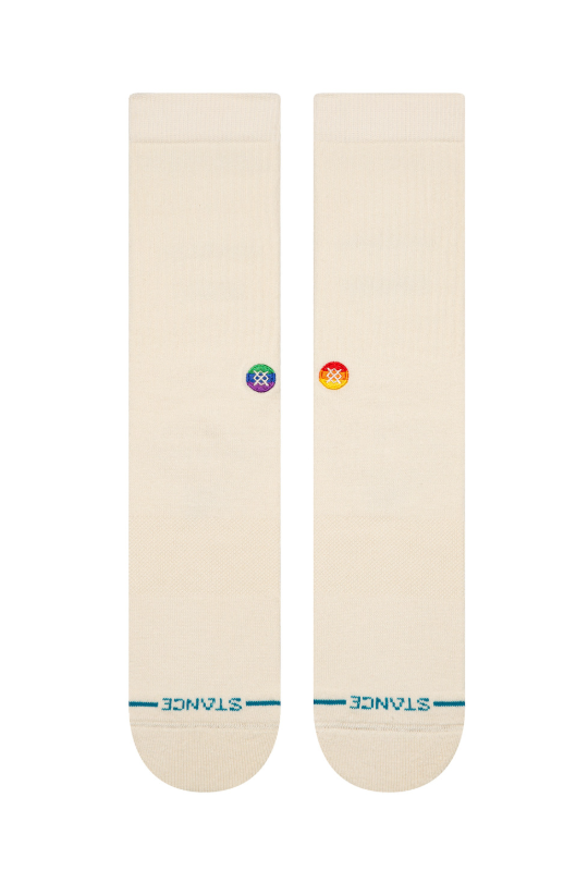 Stance Love White Crew Socks