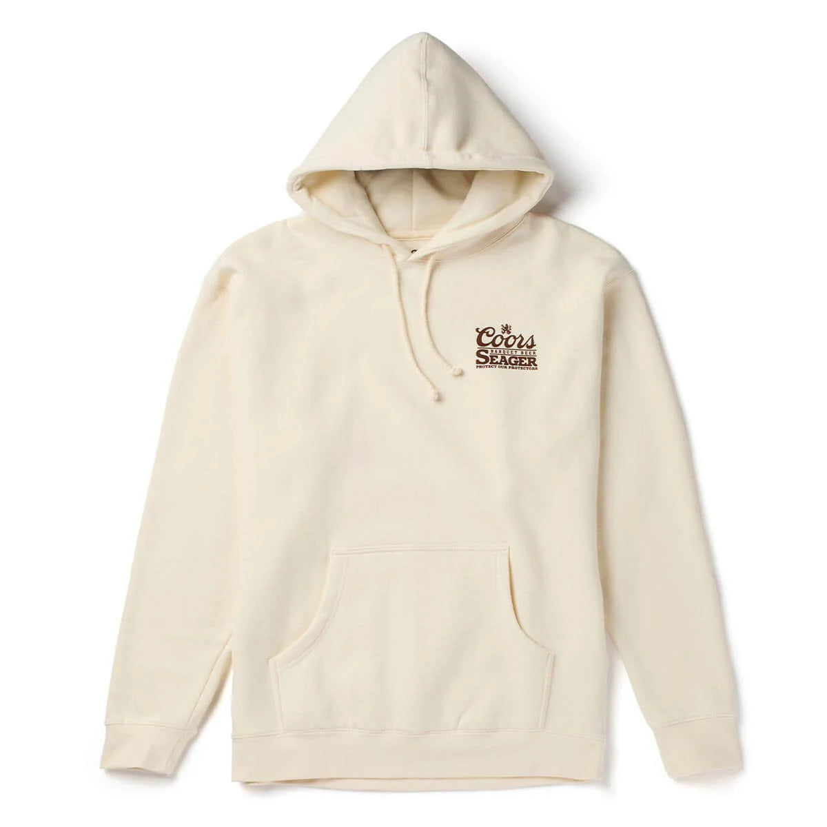 Seager X Coors Banquet Hotshots Bone Hooded Sweatshirt