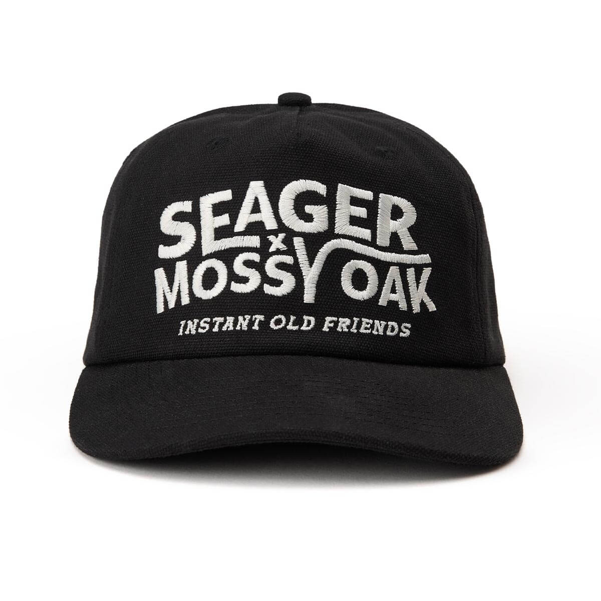 Seager X Mossy Oak I.O.F. Instant Old Friends Black Snapback Hat