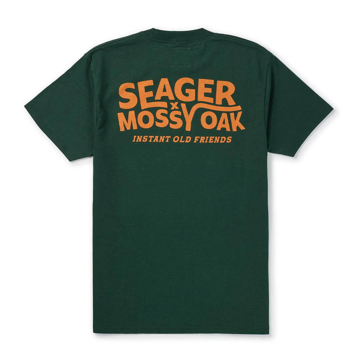 Seager X Mossy Oak I.O.F. Instant Old Friends Forest Green Tee S/s Shirt