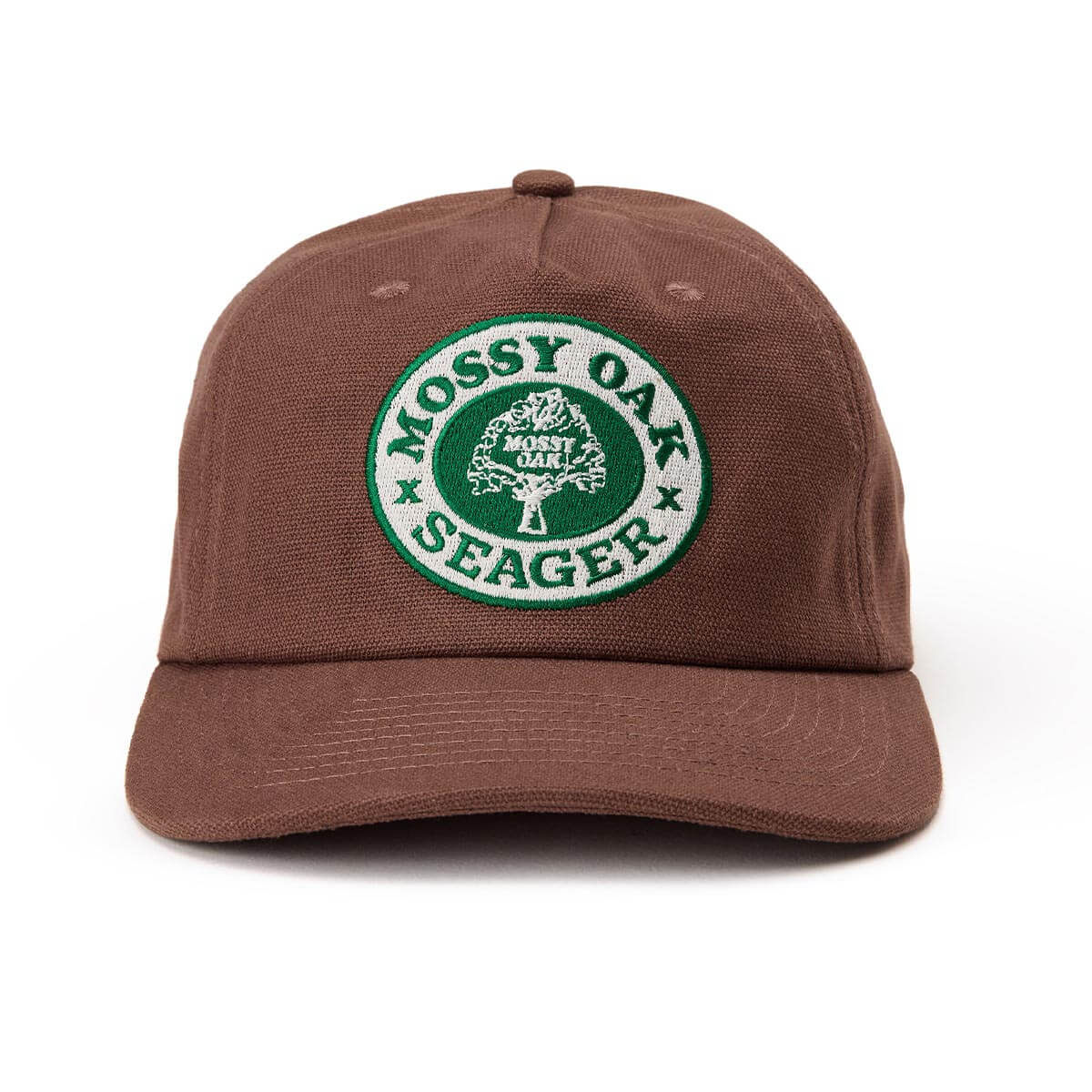 Seager X Mossy Oak Brown Snapback Hat