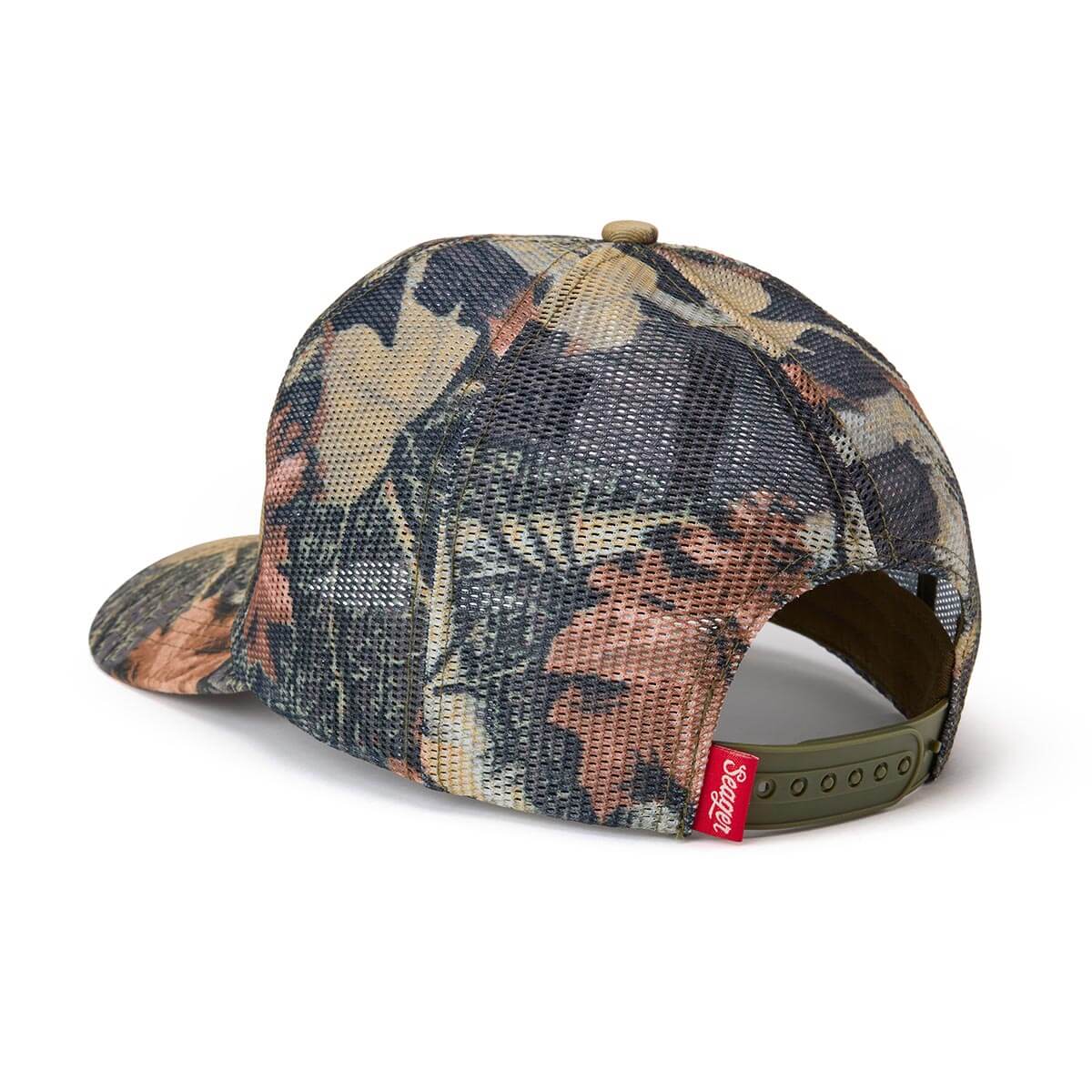 Seager Sportsman SJC Camo Mesh Trucker Snapback Hat