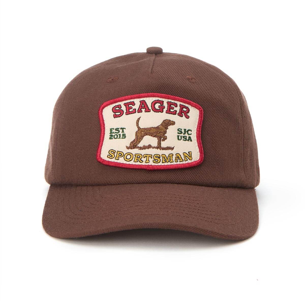 Seager Sportsman Brown Snapback Hat