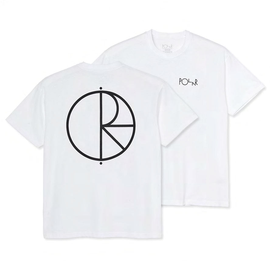 Polar Youth Stroke Logo White S/s Shirt