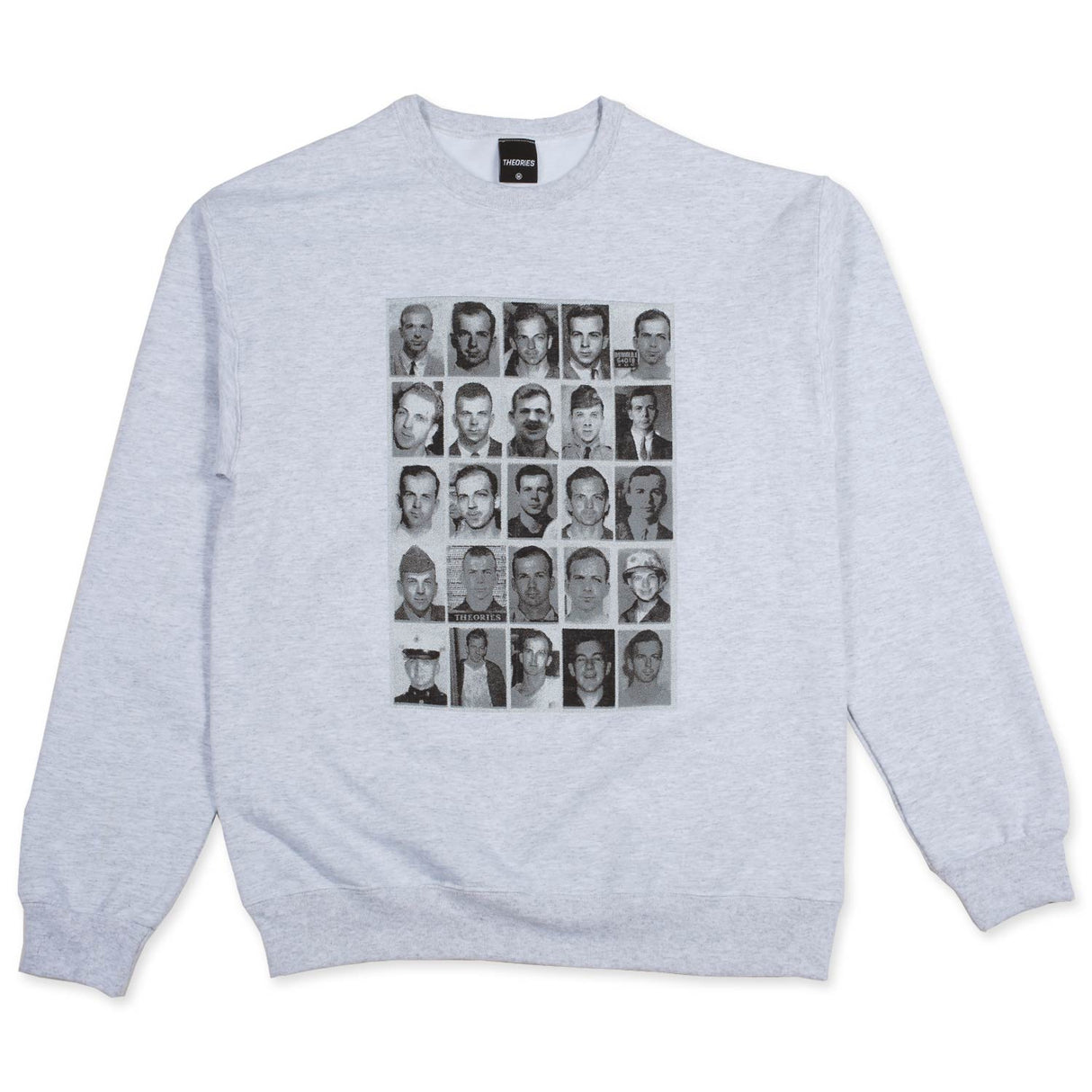 Theories Patsy Ash Grey Crewneck Sweatshirt